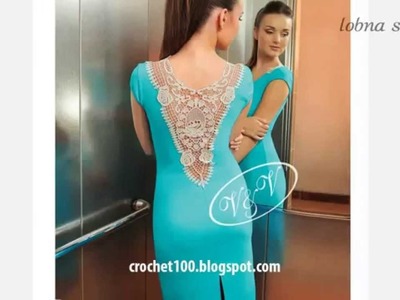 Crochet| 55 patterns of back of dress for sale