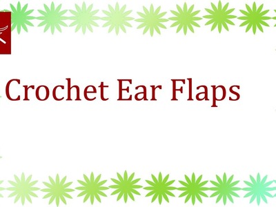 Crochet Ear Flaps Stitch Tip