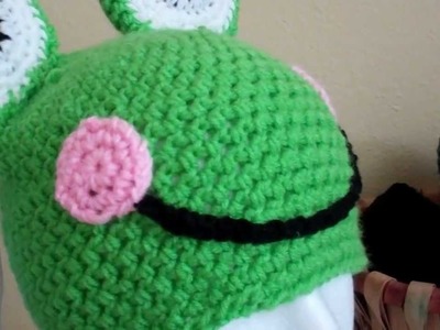 Crochet Froggy Beanie.
