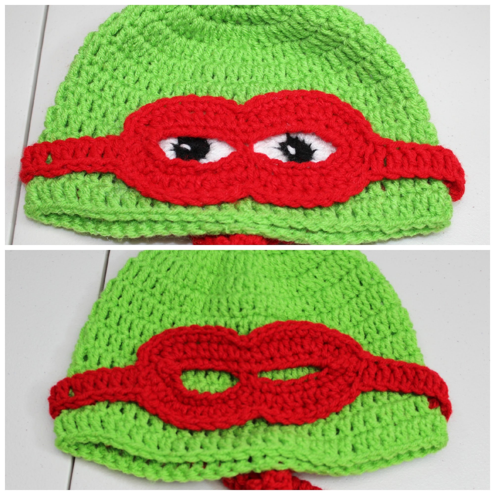 Crochet Masked Turtle Hat Video 1