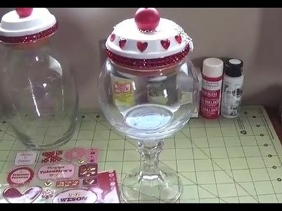 DIY Candy OR Cookie Jar! Super Easy and CUTE!
