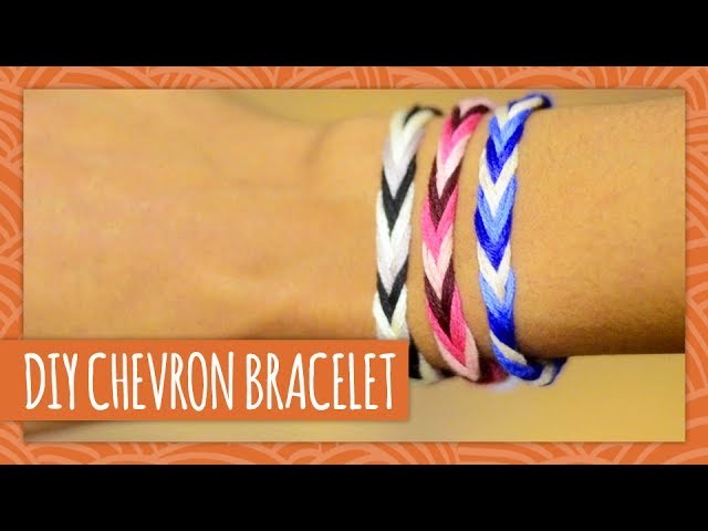 DIY Chevron Friendship Bracelet - HGTV Handmade