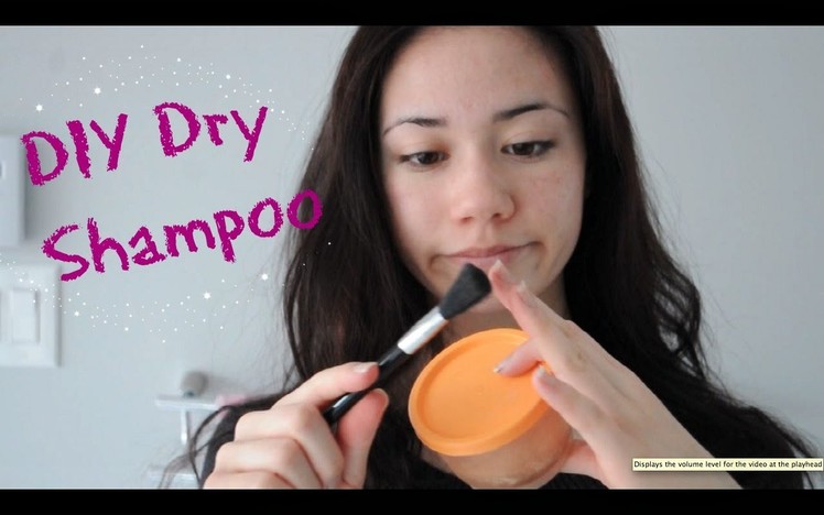 DIY Dry Shampoo (for dark hair too!)