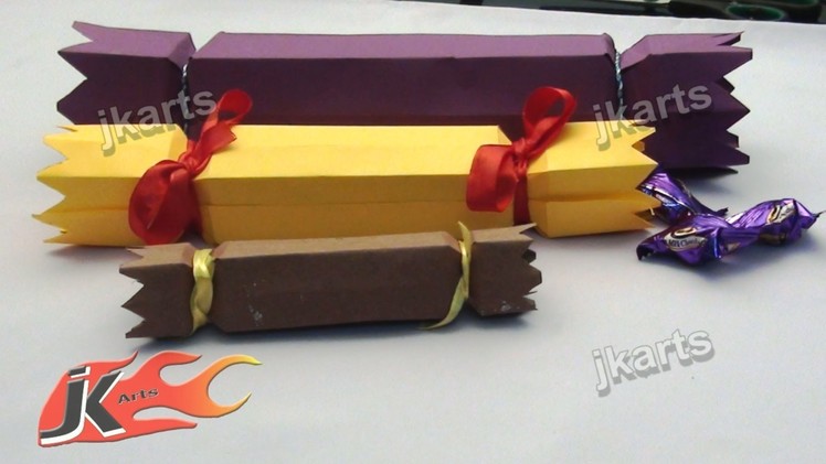 DIY Paper Gift wrapping for Choclates - JK Arts 077