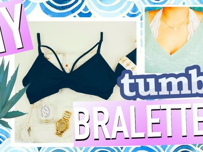 DIY Tumblr Clothes: 3 EASY Bralettes for Summer!
