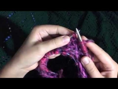Double Wrapped Knit Stitch