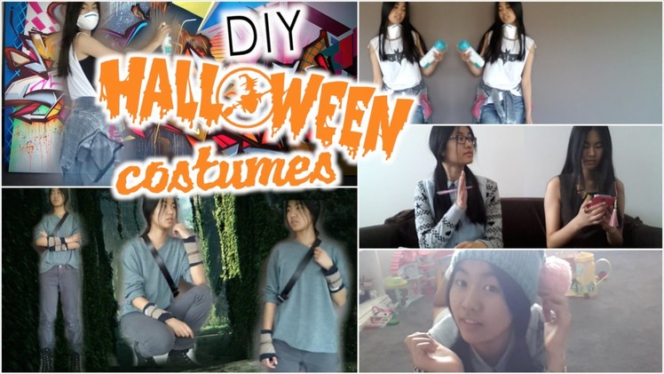 Easy DIY Halloween Costumes! The Maze Runner, Graffiti Artist, Beauty and the Geek + more!