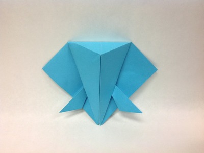 Elephant Head Origami Gift Box