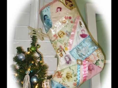 Family History Legacy Christmas Crazy Quilt Stocking Craft Project Part 2