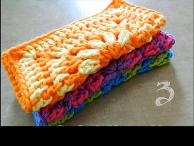 Free crochet dishcloth patterns