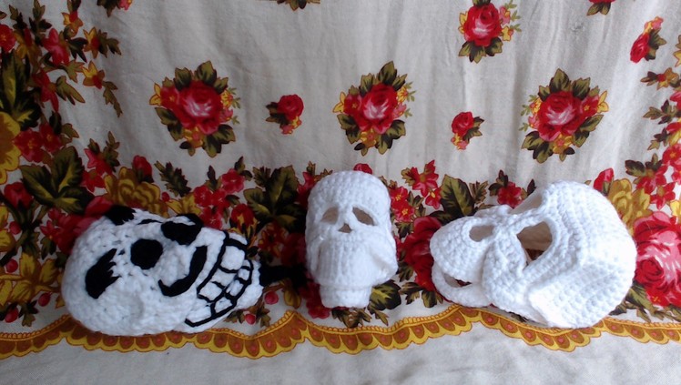 How to Crochet 3D Skull Part 1