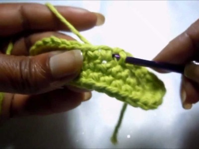 How to crochet the oval shape