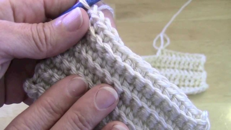 How to Crochet the Rib Stitch (BLO - Back Loops Only)