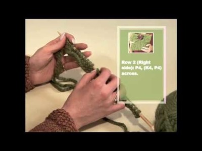 How to Knit a Basketweave Purse [Part 1]