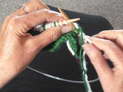 HOW TO KNIT A SNOWFLAKE PART 3