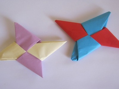 How to Make a Paper Ninja star