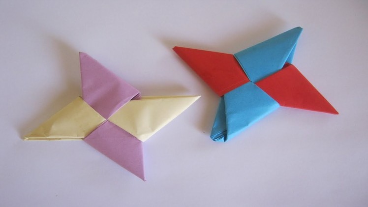 How to Make a Paper Ninja star
