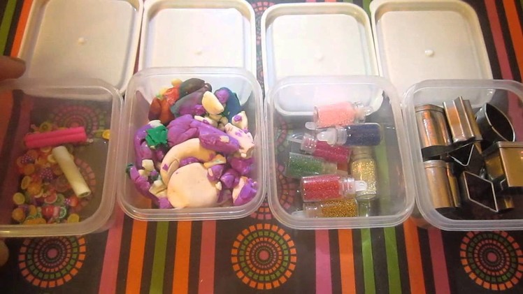 How To Organize Craft Supplies With Dollar Tree Container's!!!