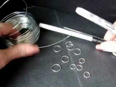 JEWELRY MAKING, make your own jump rings.