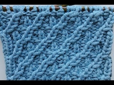 Knit with eliZZZa * Knitting Stitch "Raining Cats and Dogs"