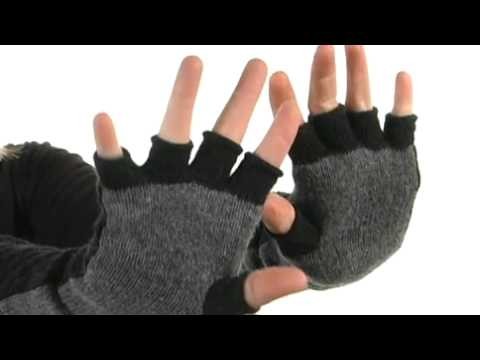 Laundry by Shelli Segal Extra Long 2-tone Knit Fingerless Glove 7718749