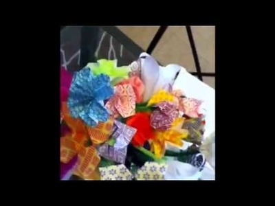 Origami Flower Bouquet
