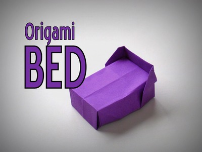 Origami - How to make a BED
