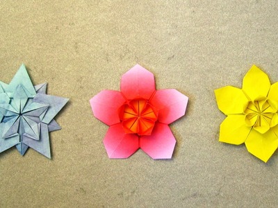 Origami Instructions: Sakura Star (Ali Bahmani)