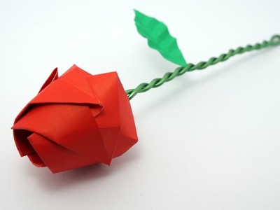Origami Rose tutorial (Davor Vinko)