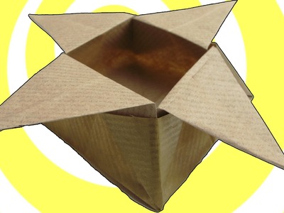 Origami Star Box (easy origami)
