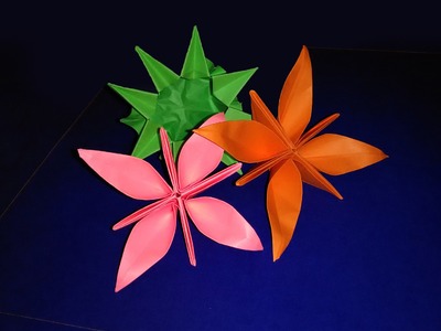 Origami summer flower - special Easy paper flower