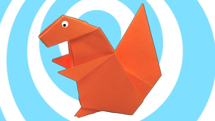 Paper Origami Squirrel Instructions