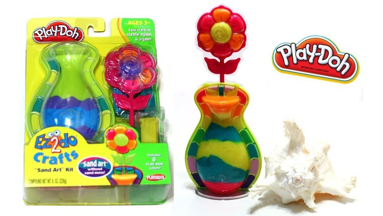 Play-Doh Sand Art Beach Toy No Mess Crafts Ez2do  Sand Art - Without the real sand mess