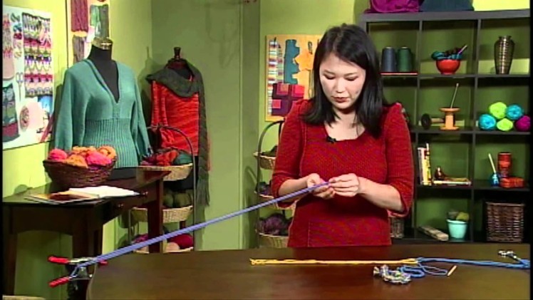 Quick Knitting Tips with Eunny Jang: How to Twist Cord, from Knitting Daily TV 611
