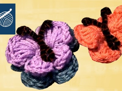 RADIANT CROCHET BUTTERFLY - Left Hand Crochet Geek