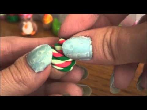 RAINBOW SWIRL CUPCAKE - Polymer Clay Charm - How To - SoCraftastic