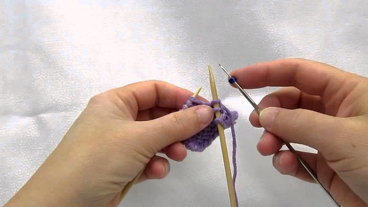 Really Clear: Add a Bead to Your Knitting (cc)