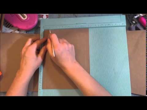 Scrapbook folio style 3 tutorial