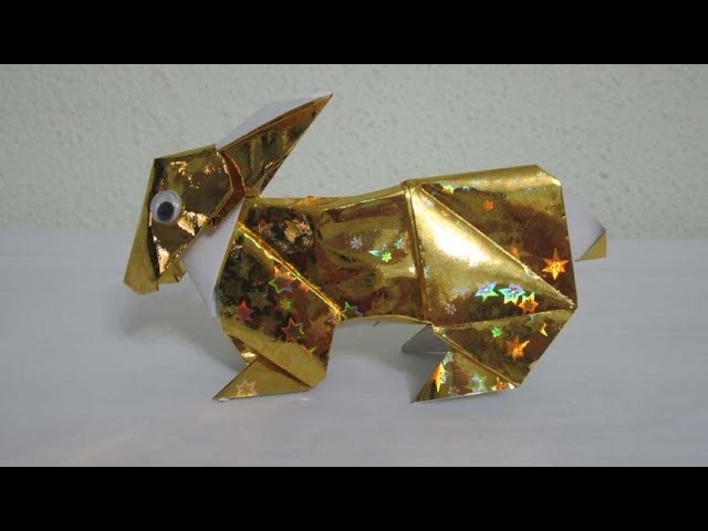 Tutorial on Origami Rabbit for the Year of the Rabbit