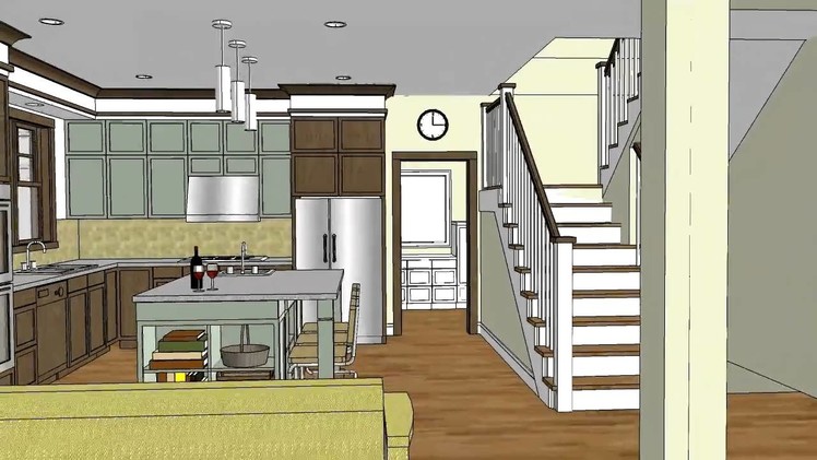 Unique craftsman home design with open floor plan - Stillwater Craftsman