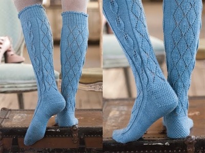 #29 Lace Stockings, Vogue Knitting Fall 2010