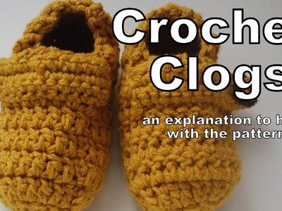 Crochet Clog Slippers