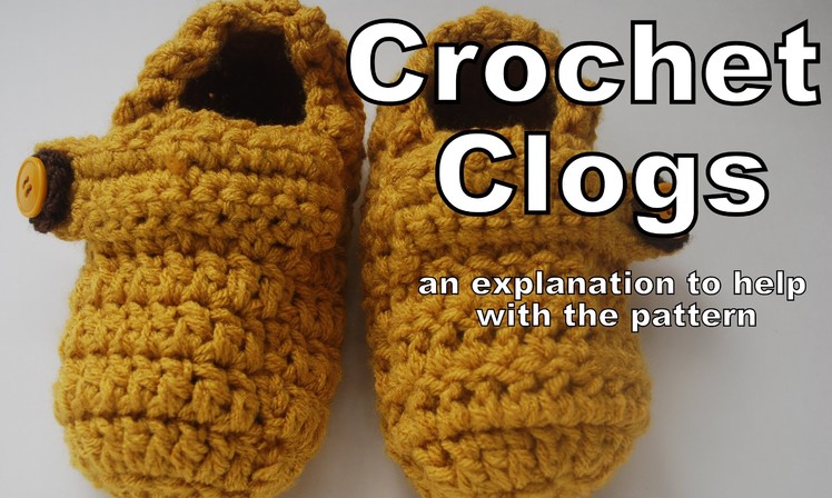 Crochet Clog Slippers