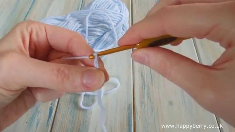 (crochet) How To - Chain - Absolute Beginners