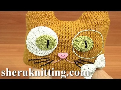 Crochet Kitty Hat Tutorial 6 Part 2 of 2 Free Patterns