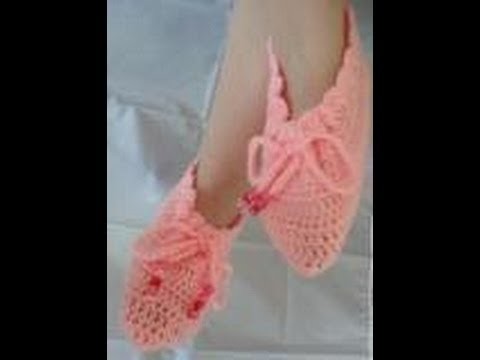 CROCHET TUTORIAL - TWINKLE TOES SPARKLY BEADED SLIPPERS