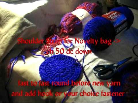 Crochet with me a Round handbag