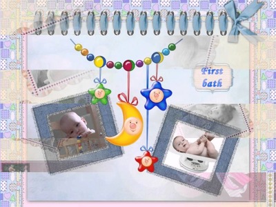 Cute Scrapbook Ideas for Babies and Kids