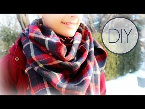 DIY Blanket Scarf