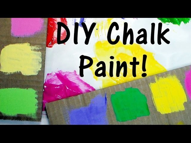 DIY Chalk Paint Using Cheap Supplies!